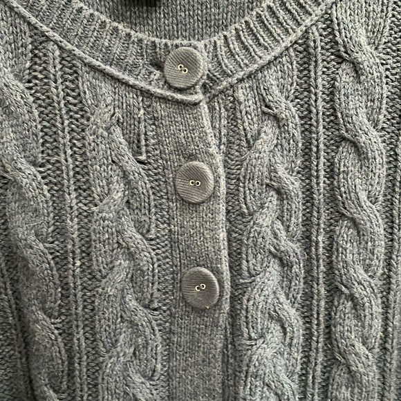 Style & Co teal blue sweater.  L - Picture 5 of 9